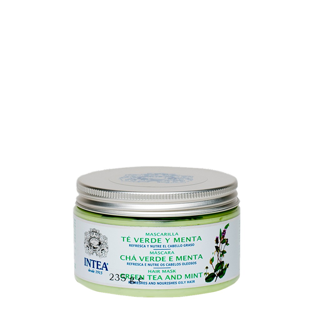 Masque Intea® THÉ VERT et MENTHEPOUR Spécial pour les cheveux gras