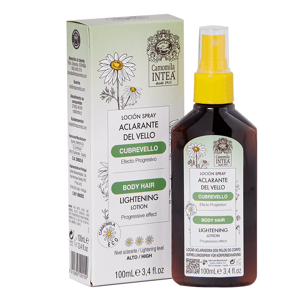 Lotion éclaircissant les Poils Camomila Intea® CUBREVELLO