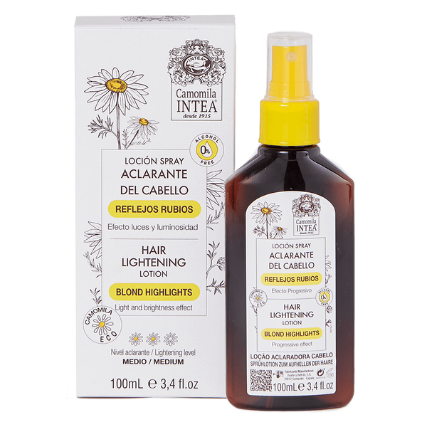 Lotion éclaircissant pour les cheveux Camomila Intea® REFLETS BLONDS. Nouveau sans alcohol