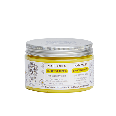 Masque capillaire pour les cheveux blonds Camomila Intea® REFLETS BLONDS