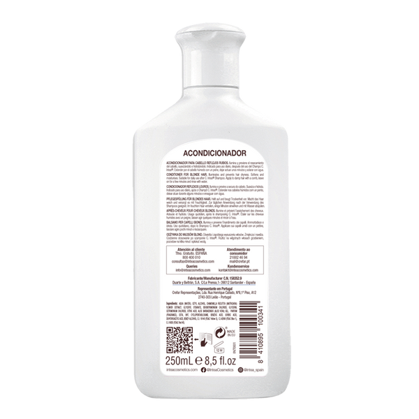 Après-shampoing pour les cheveux blond Camomila Intea® REFLETS BLOND